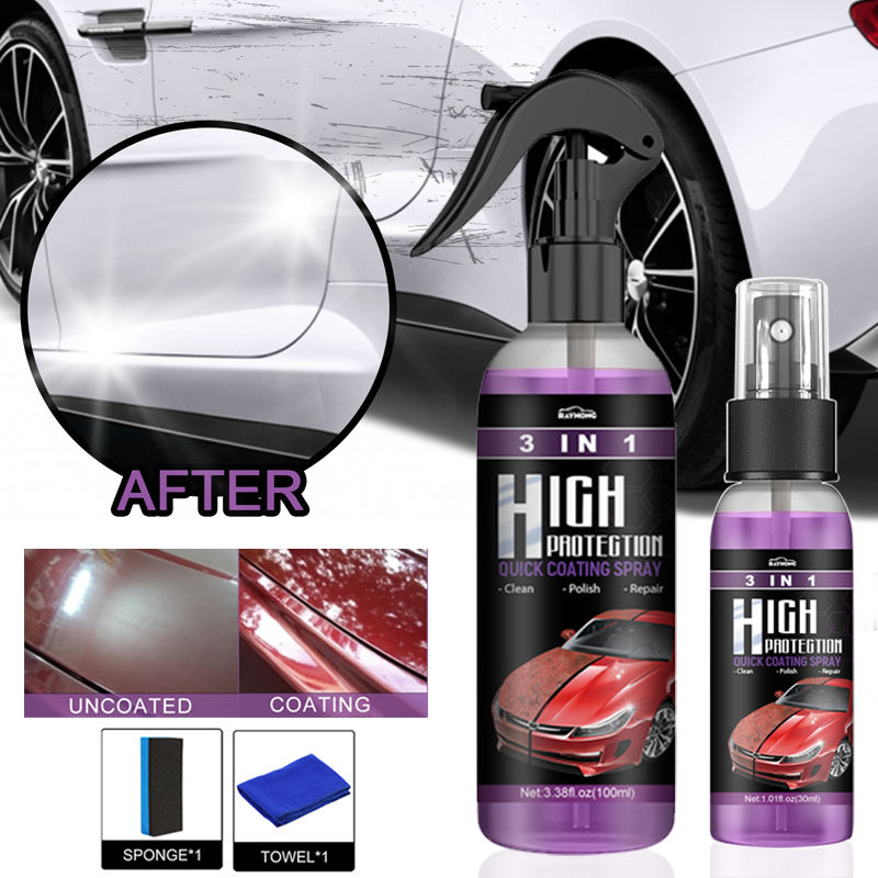Nano Liquid Coating - 100ML 3 In 1 Car Ceramic