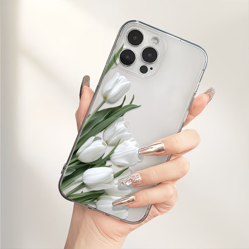 Apple Iphone 16 - Tulip Printed Phone Case Case For