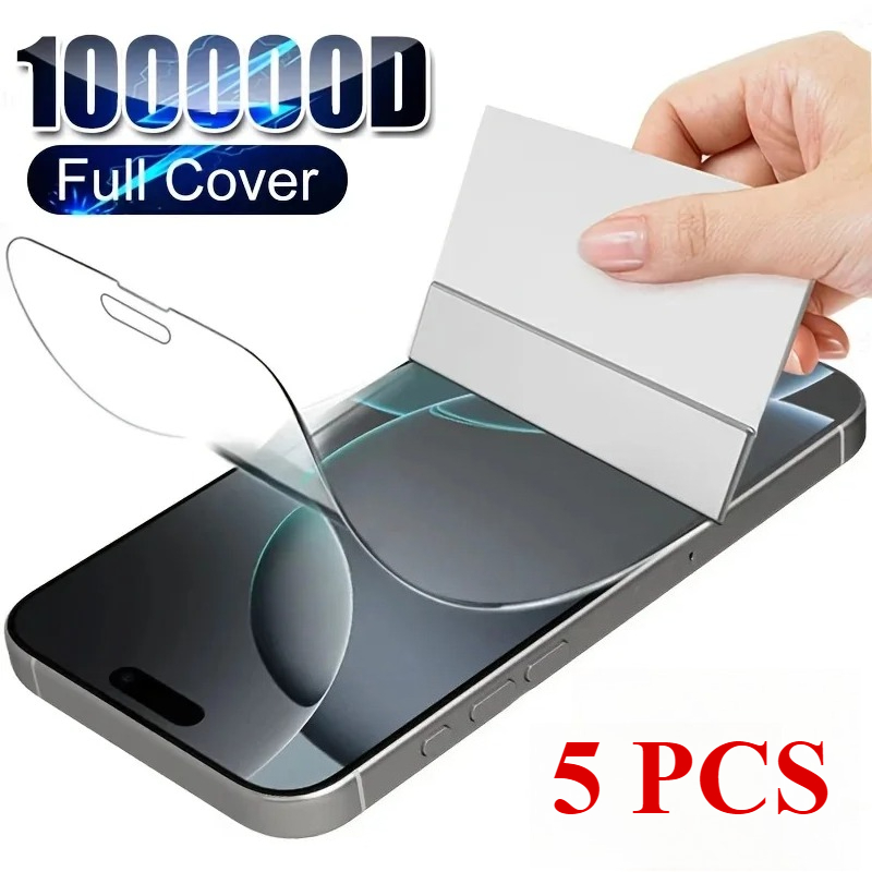 Oppo Reno 12 - 1-5PCS Soft Silicone Hydrogel Film for