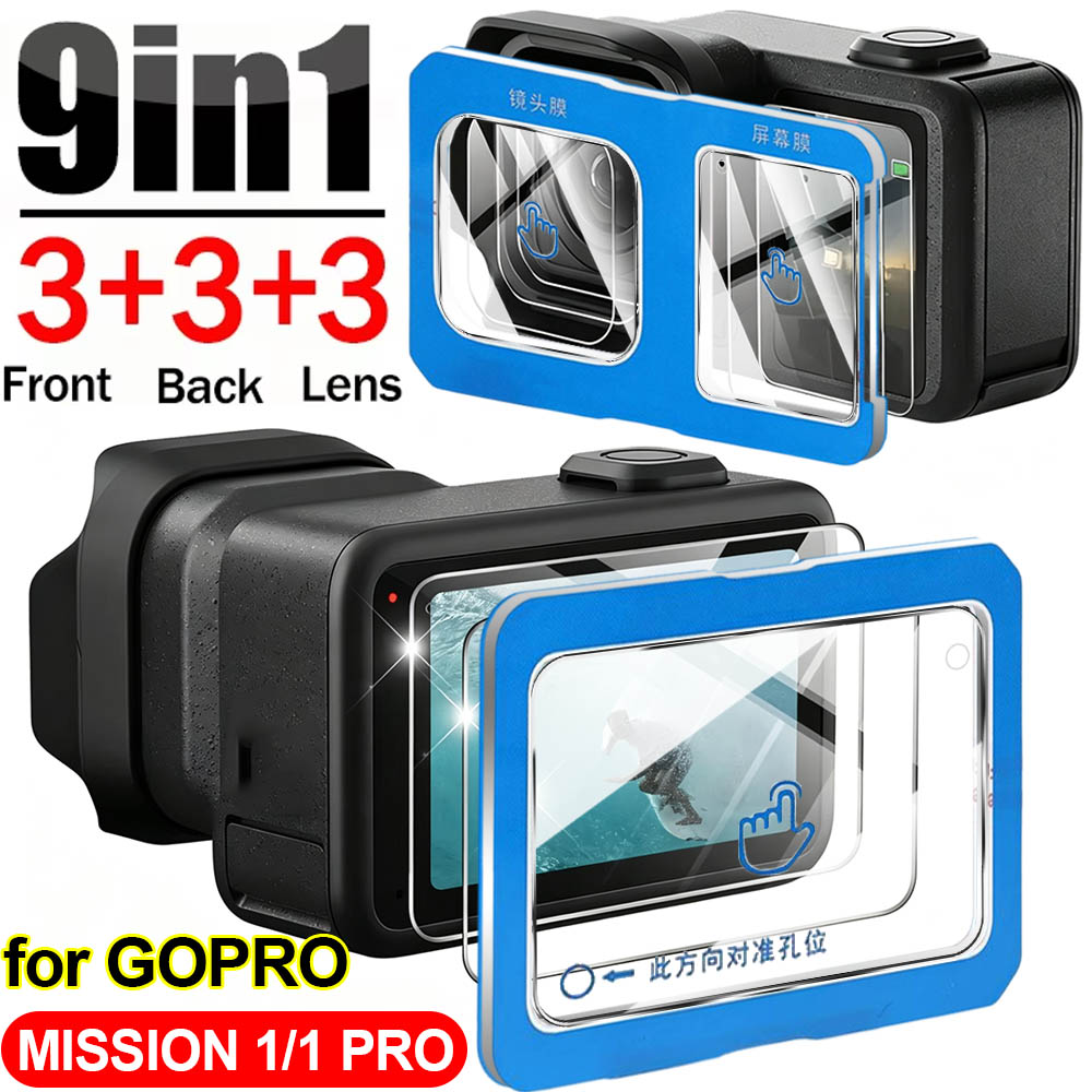 9H Tempered Glass for GOPRO MI - огляд і ціна Screen Alignment Tool