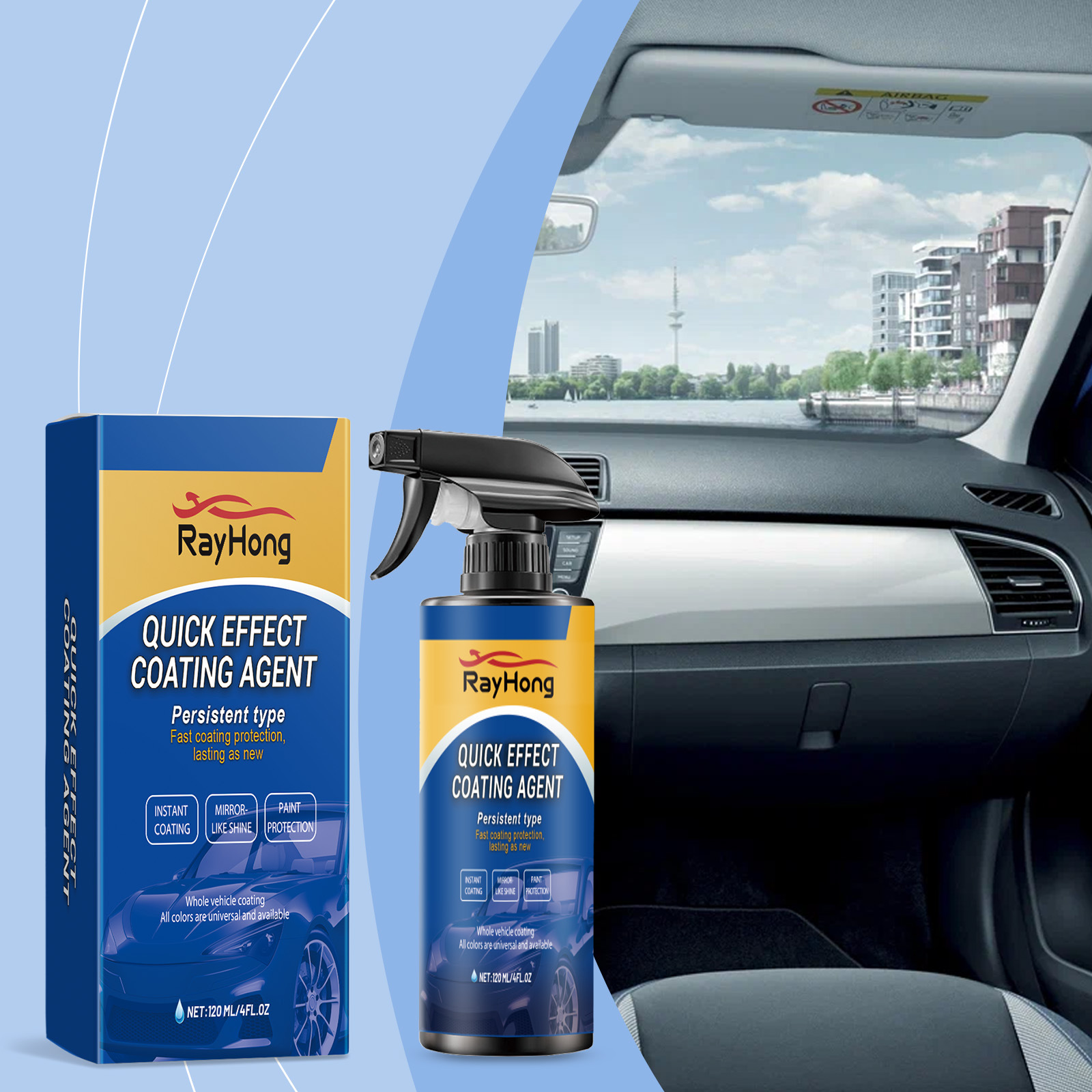 Car Ceramic Coating Spray Quic - огляд і ціна Nano Liquid Coating