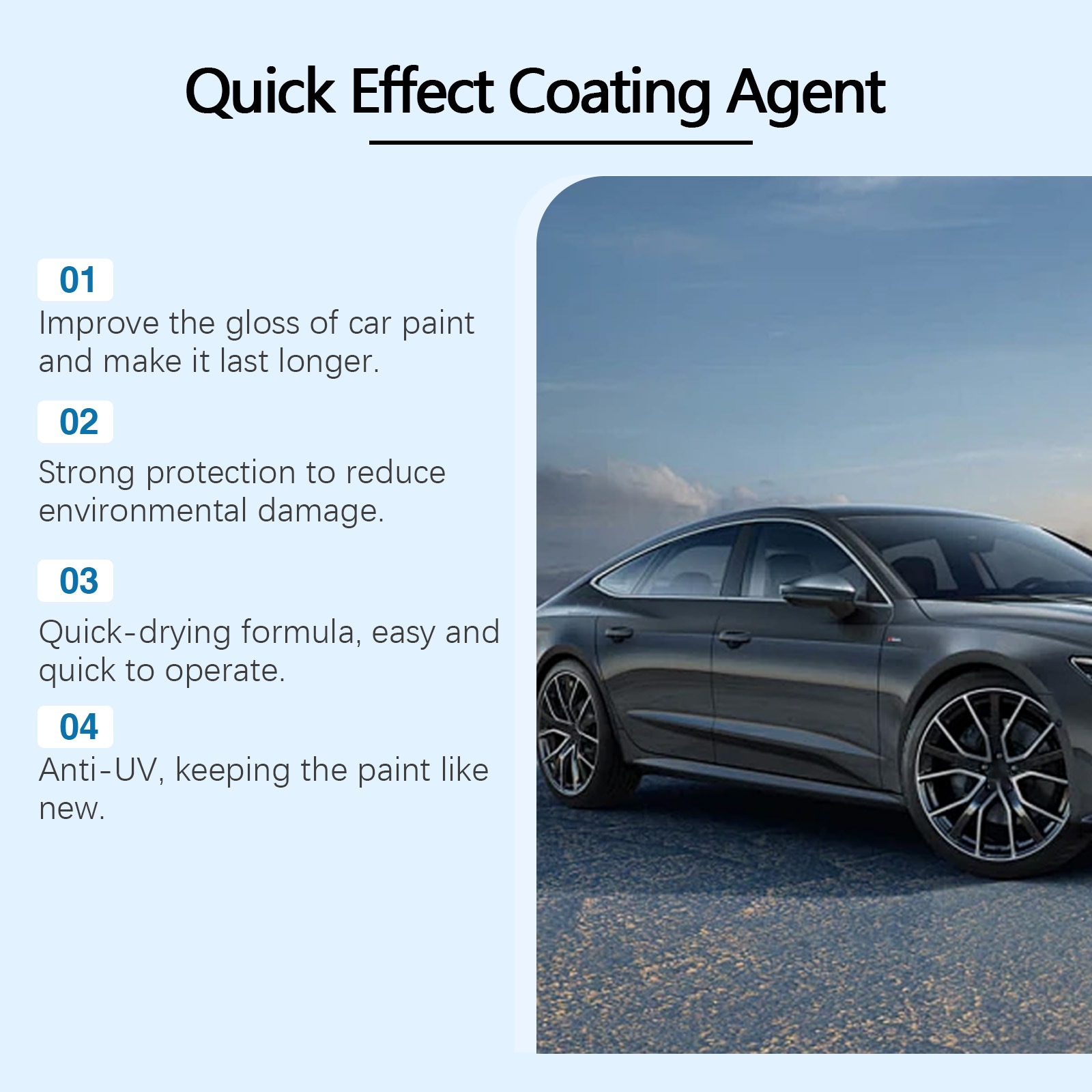 Car Ceramic Coating Spray Quic - огляд і ціна Nano Liquid Coating