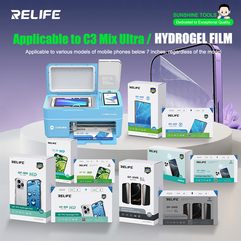 RELIFE GF-1M GF-5MS HD TPH Hyd - огляд і ціна Screen Protector Cutter